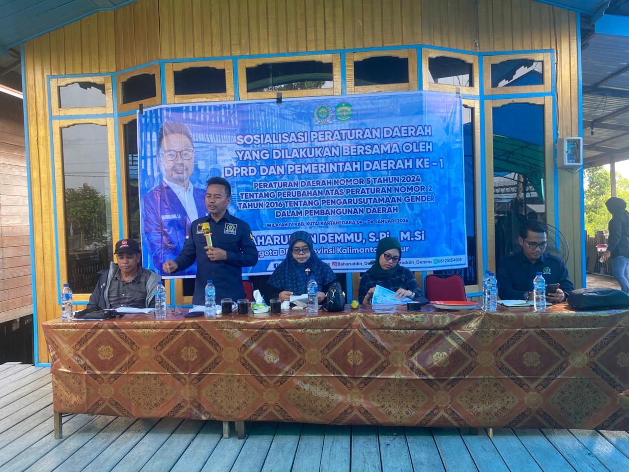 Baharuddin Demmu: Pengarusutamaan Gender Harus Jadi Nafas Pembangunan Kaltim
