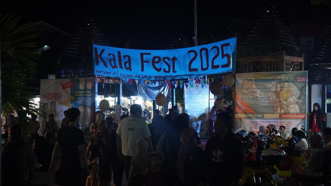 Citra Niaga Kembali Bercahaya, Kala Fest Hidupkan Malam Samarinda