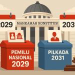 MK Putuskan Pemilu Nasional dan Pilkada Tak Lagi Serentak Mulai 2029