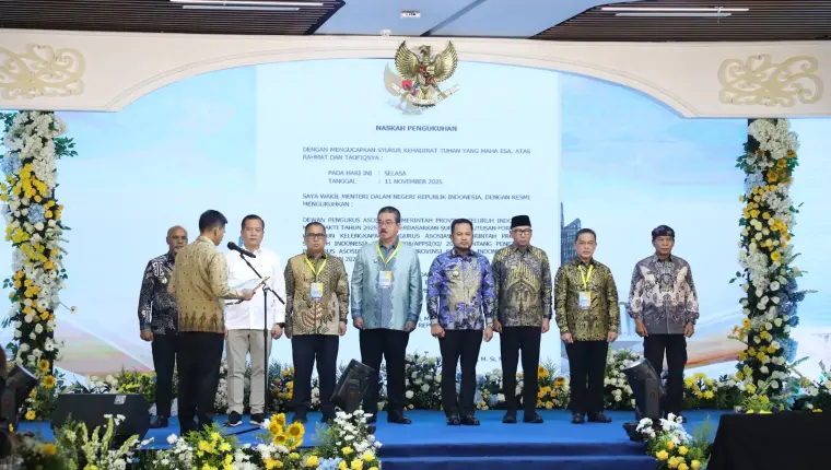 APPSI 2025–2029 Resmi Dikukuhkan di IKN, Rudy Mas’ud Didapuk Sebagai Ketua Umum