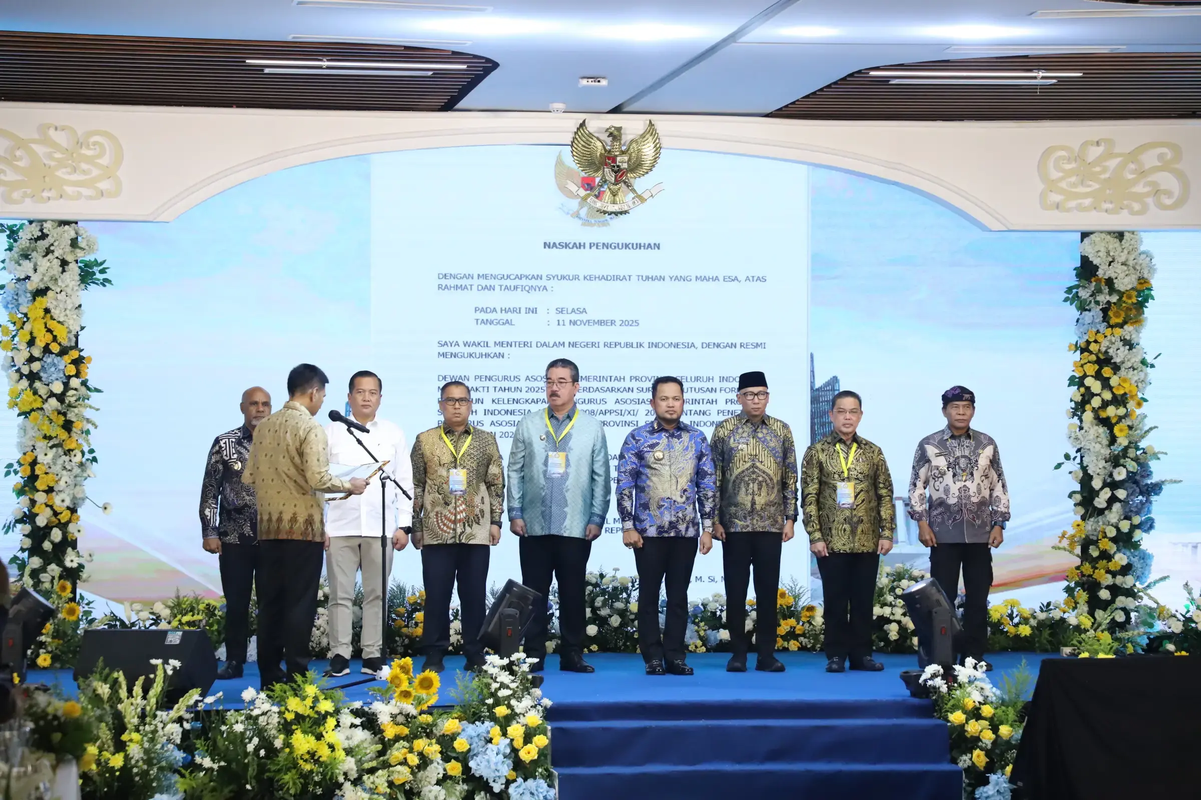 APPSI 2025–2029 Resmi Dikukuhkan di IKN, Rudy Mas’ud Didapuk Sebagai Ketua Umum