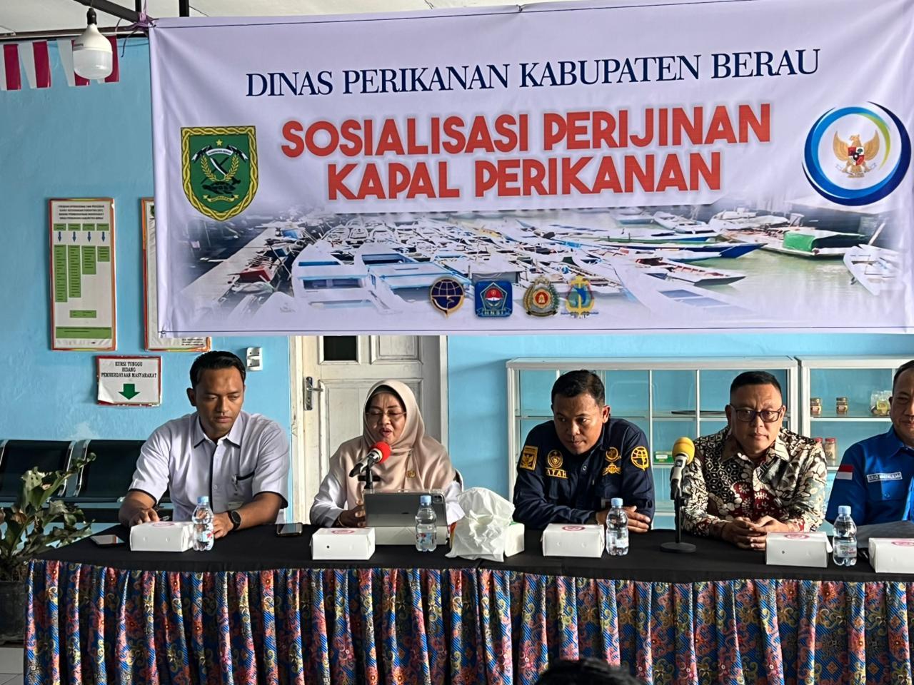Dinas Perikanan Berau Gelar Sosialisasi Teknis Perizinan Kapal, Langsung Praktek Pengajuan Akun