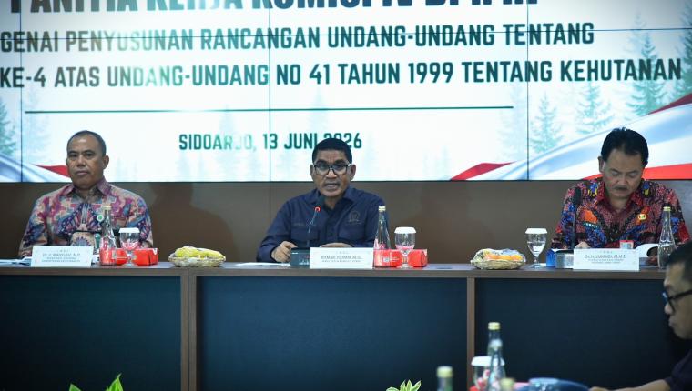 Panja RUU Kehutanan DPR Serap Masukan Stakeholder di Jawa Timur