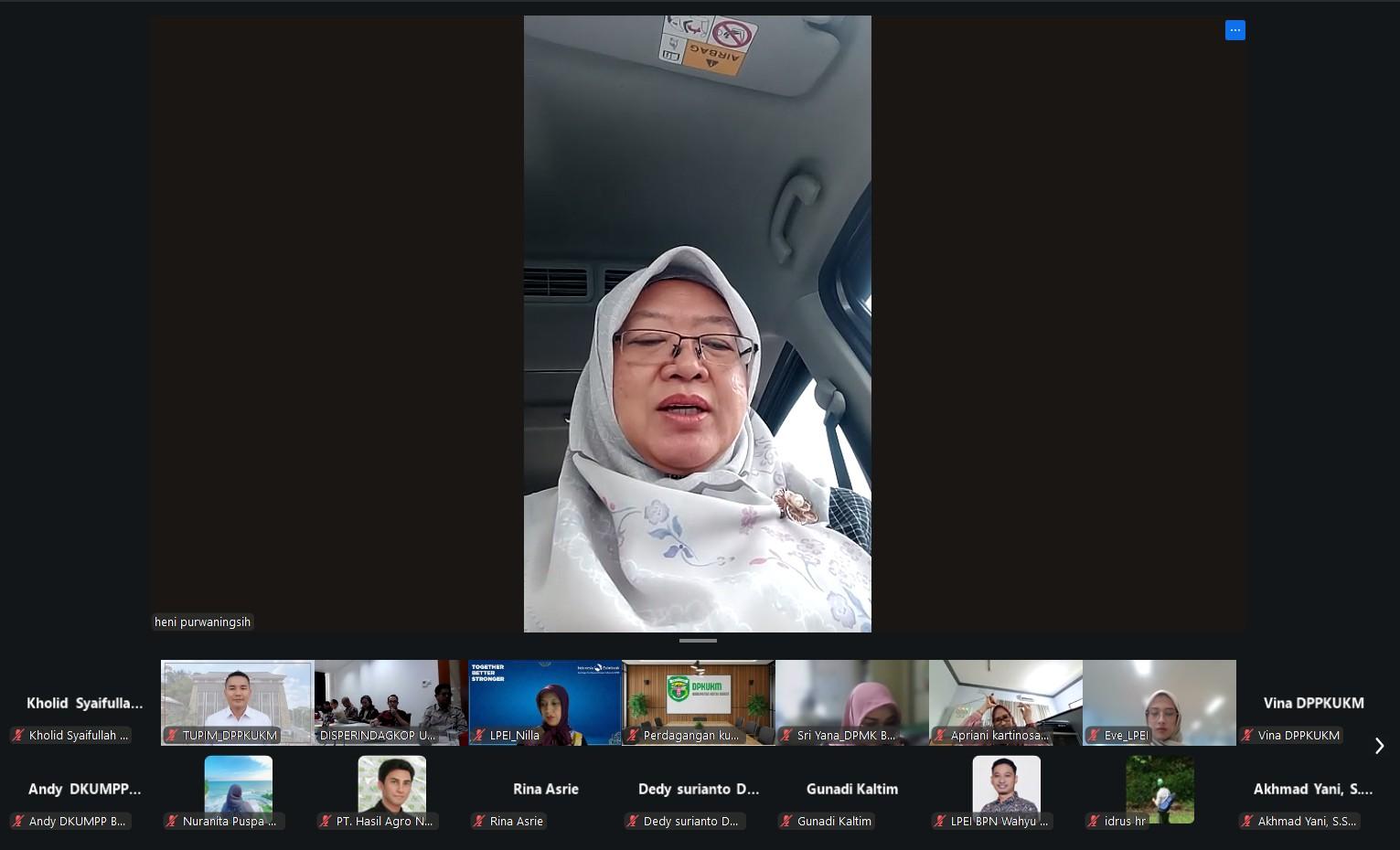 Pemprov Kaltim dan LPEI Perkuat Sinergi Dorong Ekspor Daerah Lewat Program CPNE dan Desa Devisa