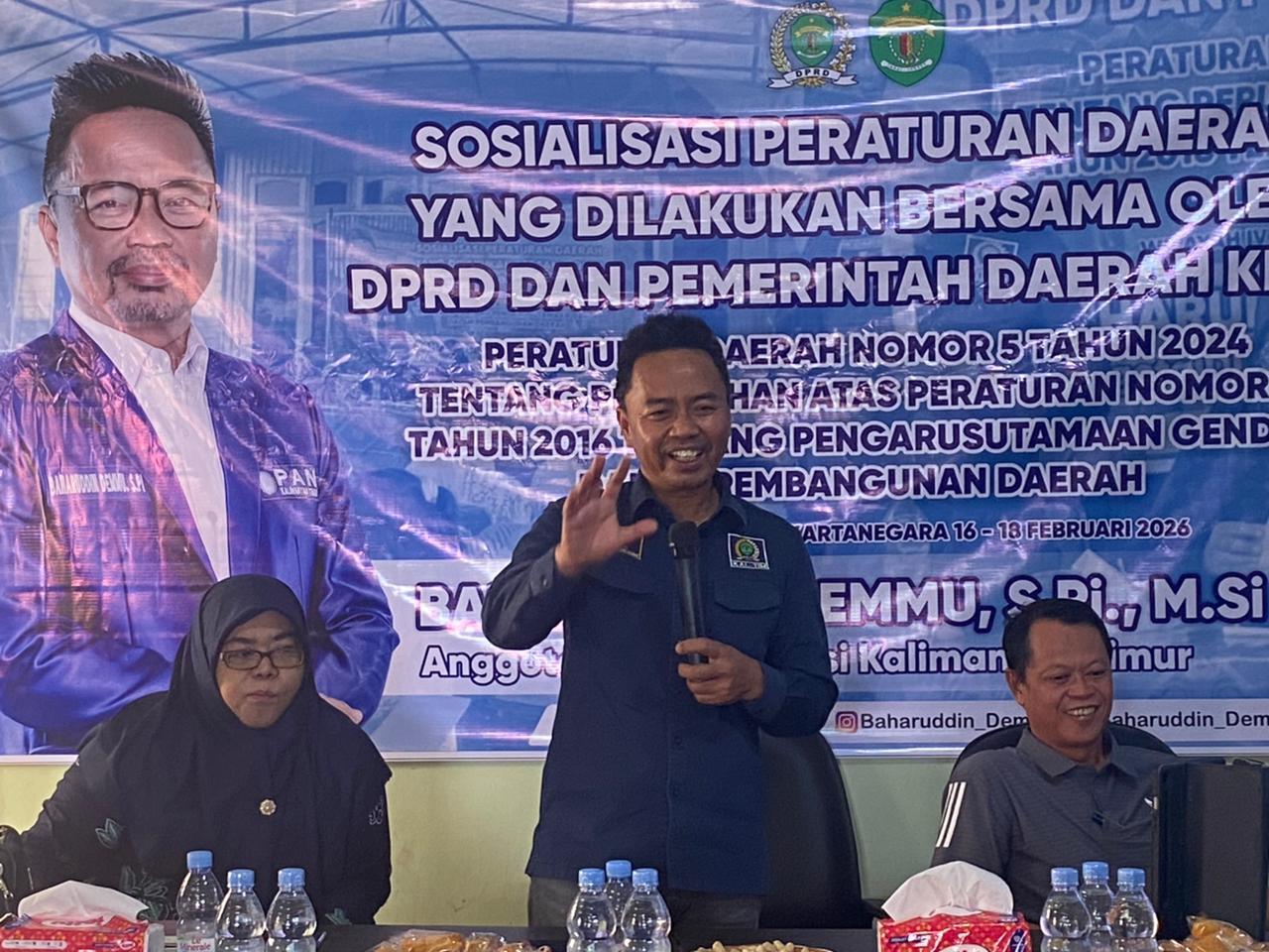 Baharuddin Demmu Gaungkan Kesetaraan Gender sebagai Fondasi Pembangunan