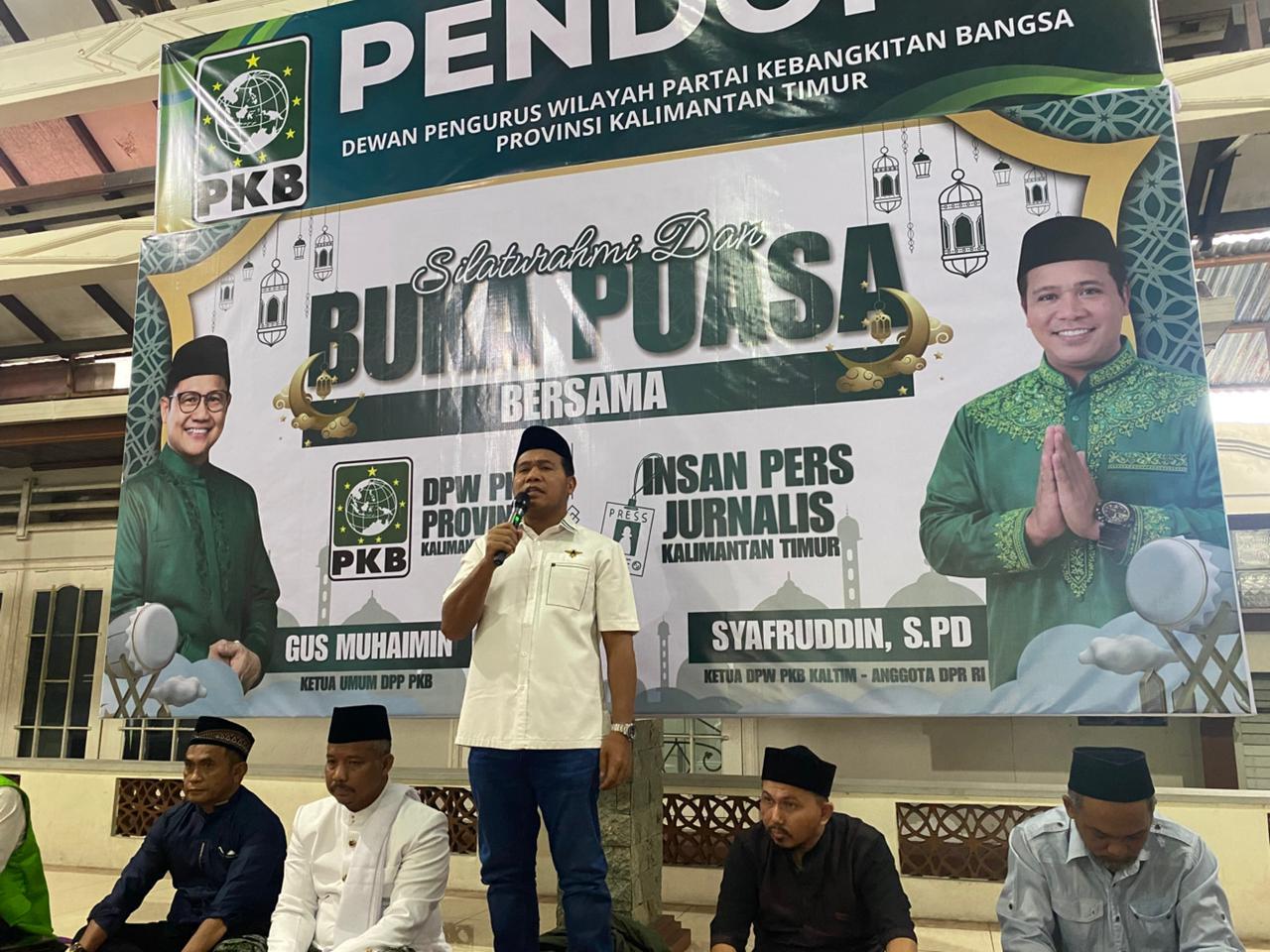 PKB Kaltim Gelar Buka Puasa Bersama Jurnalis, Soroti Defisit APBN hingga Sinyal Politik Pilgub 2029