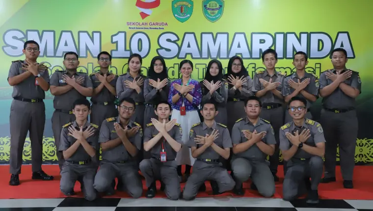 SMAN 10 Samarinda Masuk Program Garuda Transformasi, Akses Kuliah Luar Negeri Meningkat Tajam